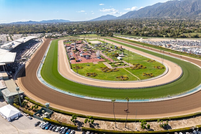 During the racetrack season you can go to Santa Anita Racetrack and enjoy the races.