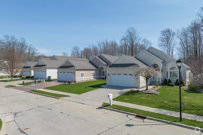 Homeowners enjoy comfortable, low-maintenance ranch homes in Broadview Heights.