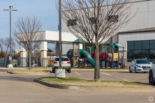 Victory Christian School provides the young students multiple play spaces and athletic fields.