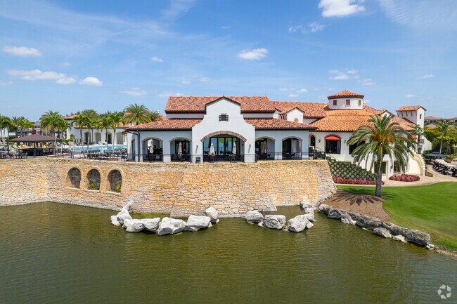 The Vine House Great Hall and Casa Cortese Grill are housed in the Talis Park clubhouse.