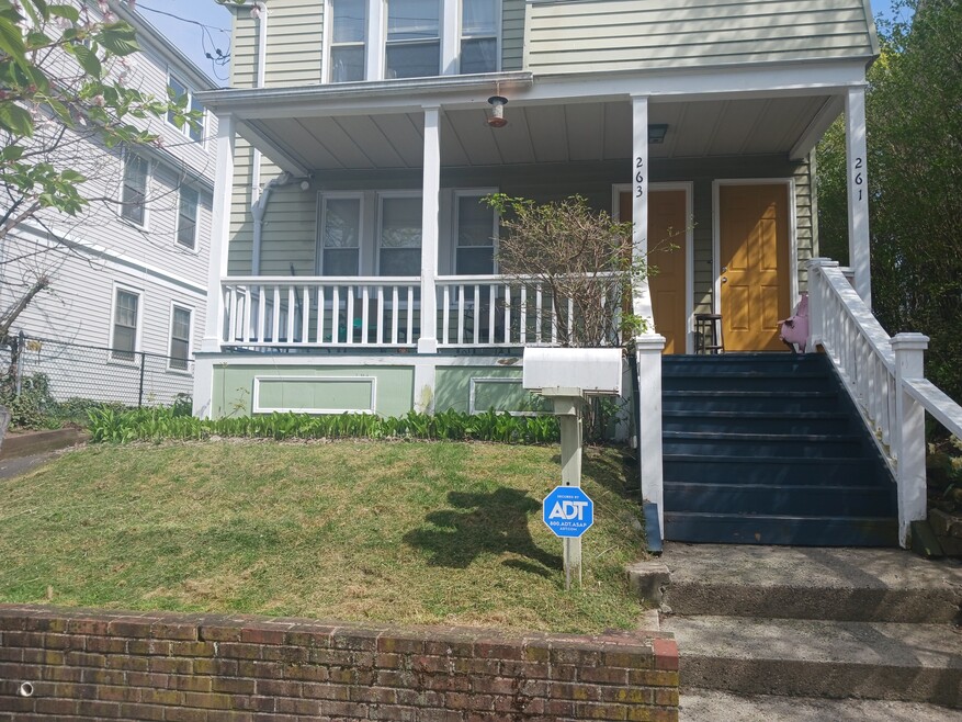 Front Entrance. 2nd floor Apt wired for ADT Security system