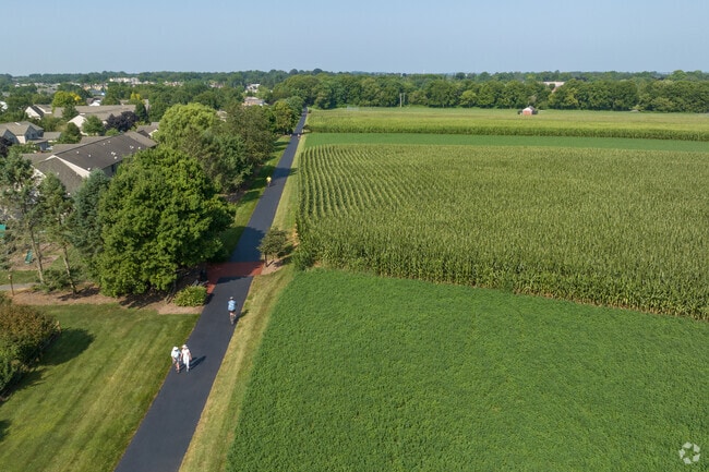 The Warwick to Ephrata Rail Trail has become a community hub in Rothsville.