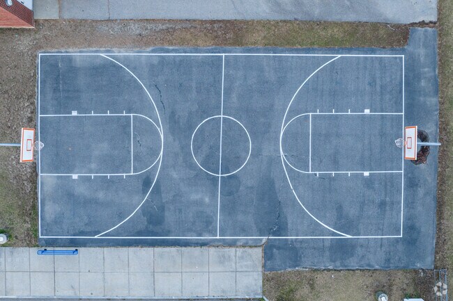 Shoot some hoops at  North Pembroke Elementary School in Pembroke.