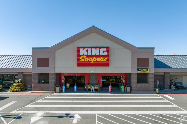 Locals can shop for groceries at the local King Soopers in the Ralston Valley.