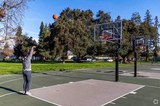 Willow Street Frank Bramhall Park has one of the best basketball court.