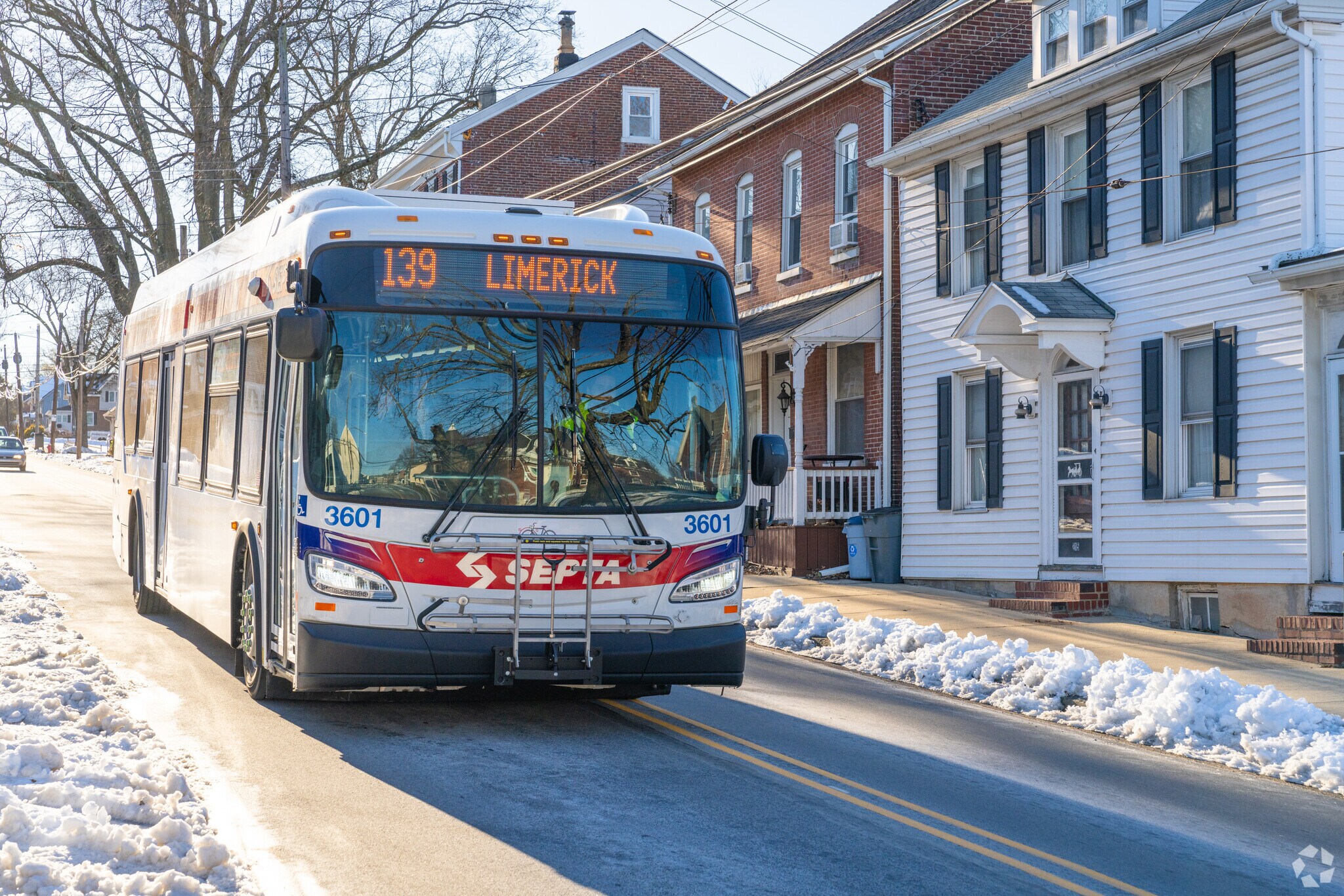 Take the 139 route Septa Bus in Spring City to get around from Phoenixville to Limerick.