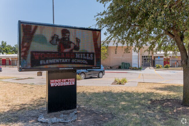 Woodland Hills Elementary School provides education in the neighborhood of Lawton.