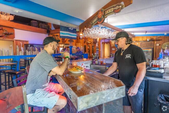 The Catcher's Net has a stylish bar