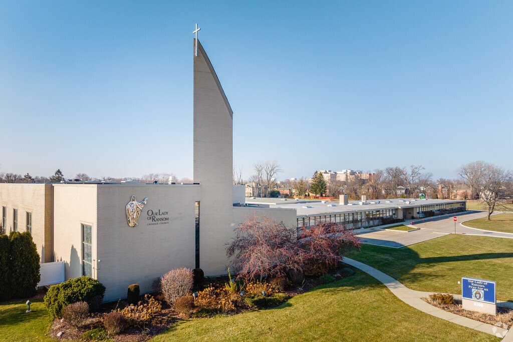 Embers Academy is adjacent to Our Lady of Ransom Catholic Church.
