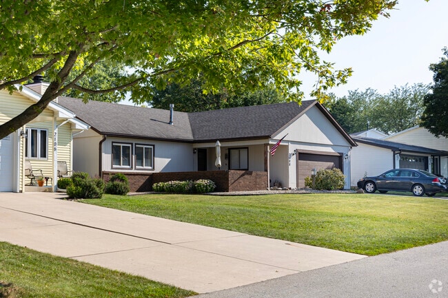 Homes come in a variety of styles in Oakwoods, offering good value for first time buyers.