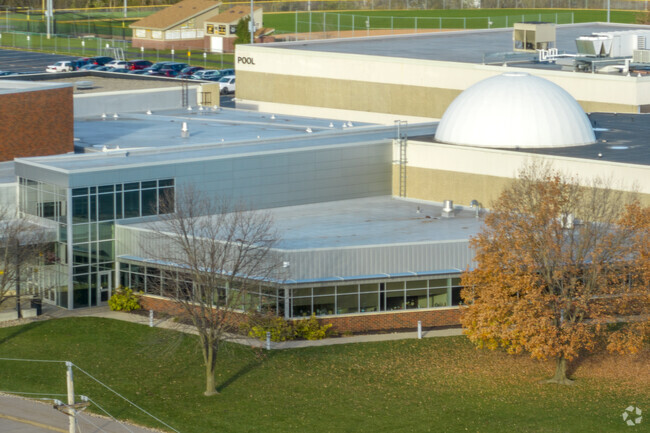 The Bettendorf High School in Bettendorf.