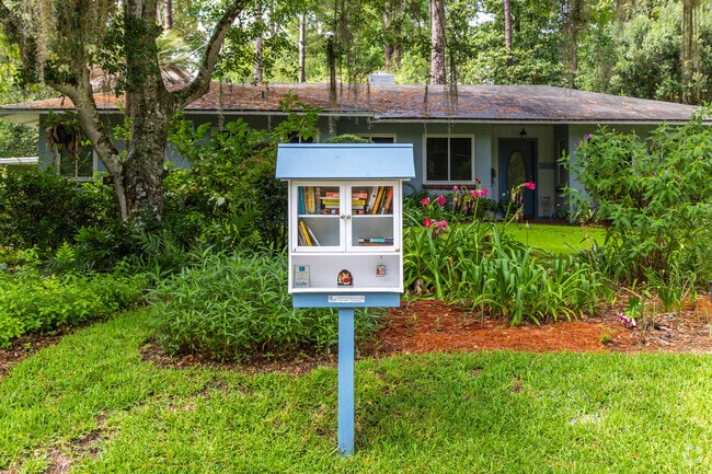 Grab a book from the little library in University Park.