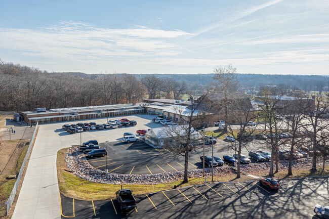 Silex High School shares a campus with Silex Elementary School.