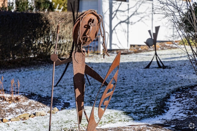 Lawn art can be found while walking the streets of Somerset Township.