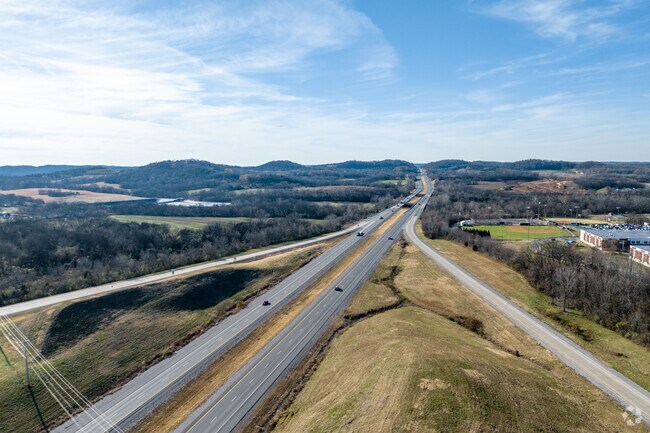 Interstate 840 is a major highway with access to Leiper's Fork.