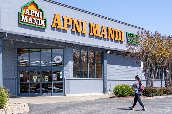 Apni Mandi Farmers Market offers a wide selection of Indian groceries and cuisine just a short drive from the Cataldi neighborhood.