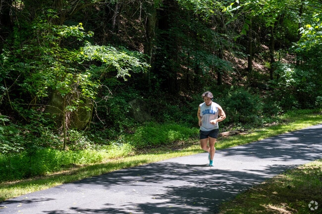 Northside residents enjoy running on the Tanyard Branch Trail.