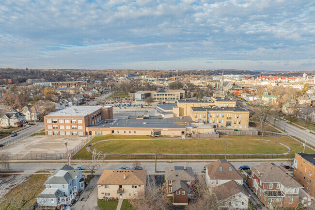 Students in Waukesha can attend Les Paul Middle School.