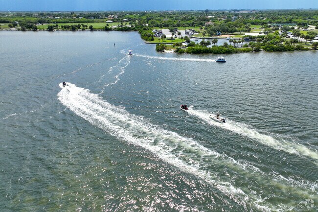 People enjoy a variety of water activities at Kelly Park East.