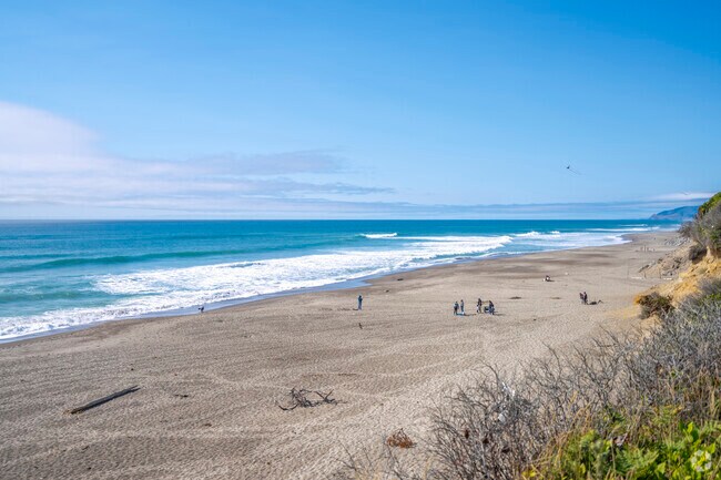 The Oregon Coast has miles of sand.