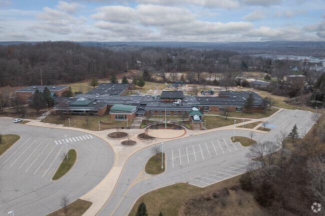 Ada Elementary School, Aerial.