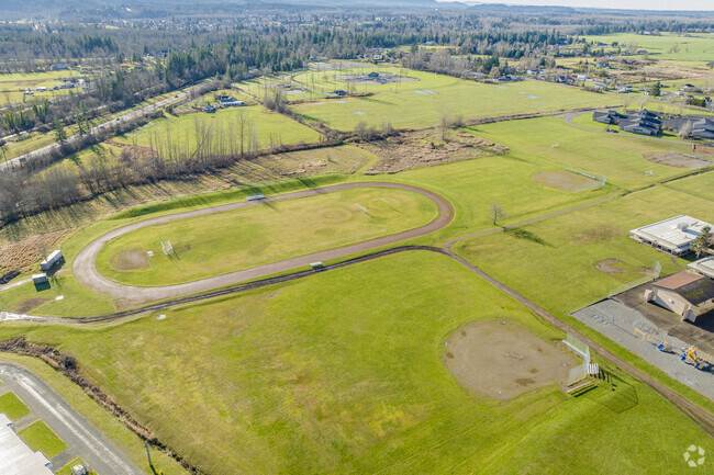Track and field options at Enumclaw Middle School.