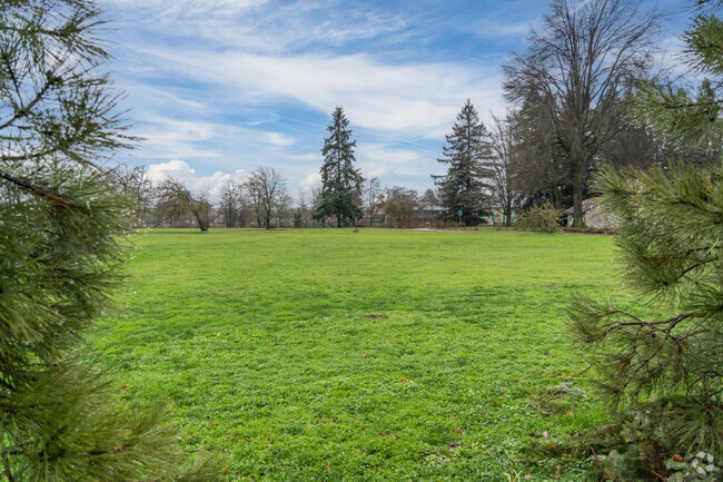 Early College and Career Options has a field in back fro students to enjoy in Eugene.