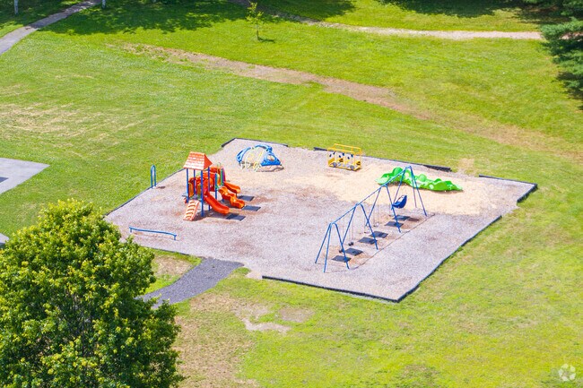 Students love North Stonington Elementary School for it's vast recess area.