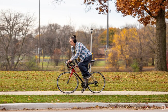 Residents of McCarty Park live an active lifestyle with plenty of trails and green spaces.
