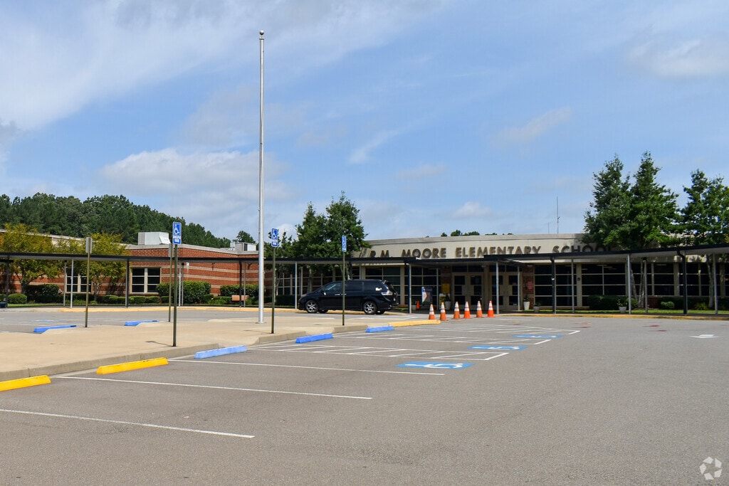 R. M. Moore Elementary School provides education to the little residents in Waleska.