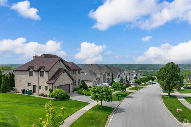 The rolling hills of Northeast Lemont bring a scenic beauty to the town.