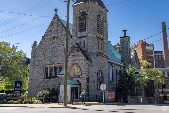 Mount Auburn is home to this Gothic 20th Century church.