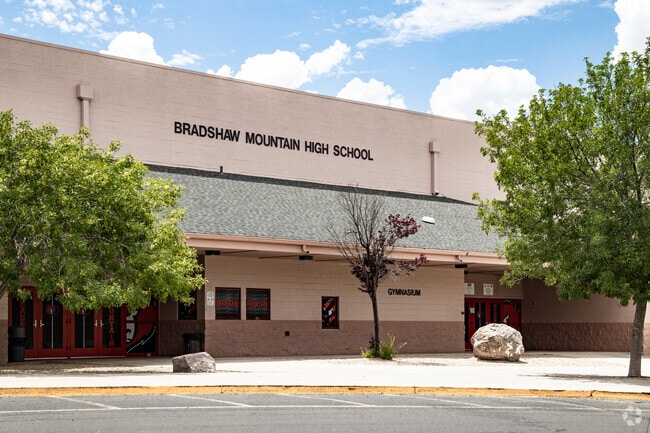 Bradshaw Mountain High serves Prescott Valley students grades nine through twelve.