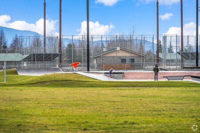 Ferndale is home to amazing parks such as Pioneer Park that offers fields, playground and more.