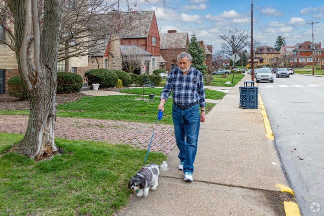Take your best friend for a walk along Brentwood's walkable streets.