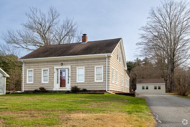 Cape Cod style houses are plentiful in Glocester and are often uniquely personalized.
