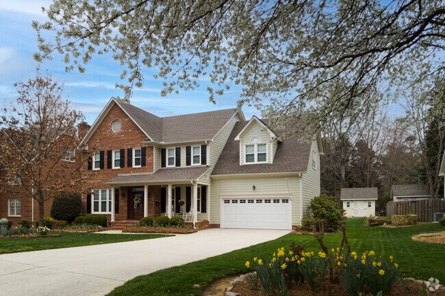 There are plenty of single-family homes in the Jamestown area.