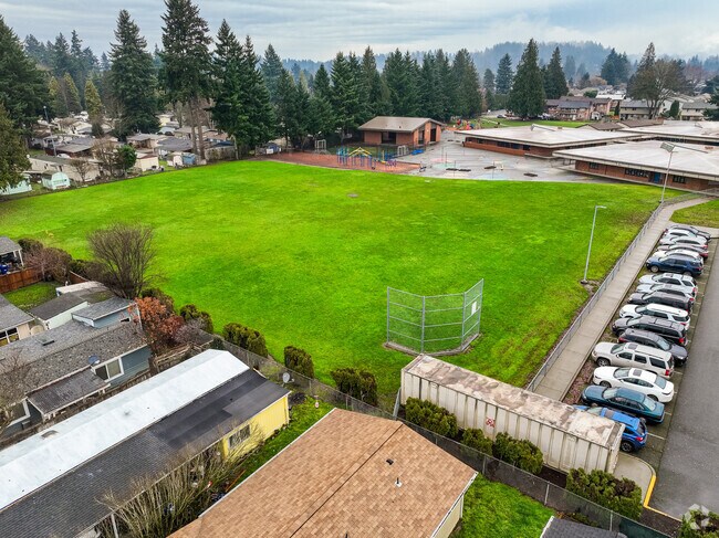 Gildo Rey Elementary School has well-maintained athletic fields.