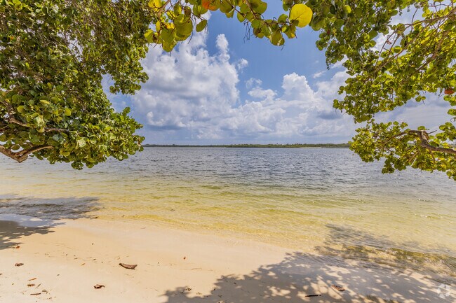 Those who visit Lakeside Park in North Palm Beach can enjoy a more private beach.