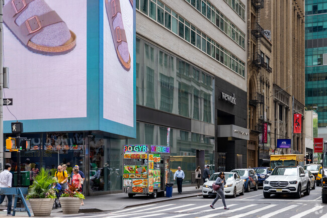 Think Global School is conveniently located next to Times Square.