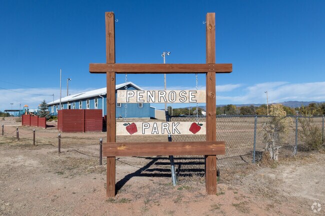 Penrose Park is the main park in the area, not far from the town center.