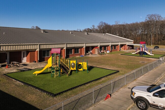 Perquimans Central School focuses on early education for children living near Albemarle Plantation.