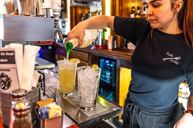 Enjoy a mouthwatering Margarita at Fork in the Road in Mukwonago Township.