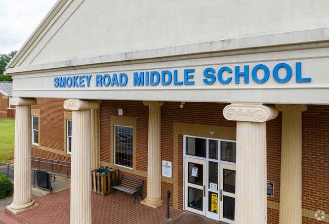 Smokey Road Middle School serves over 655 students daily.
