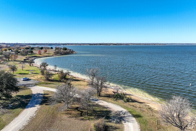 The shores of Lake Lavon provide many locations for Wylie City residents to spend time.