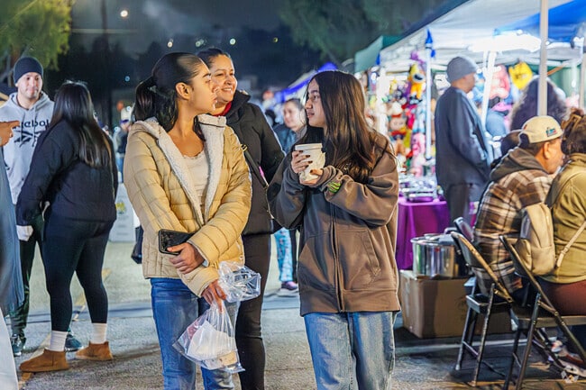 Residents can meet with friends every Friday at the La Puente Live Farmers Market.