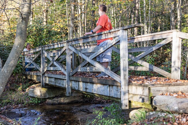 Summerhill offers many open spaces to hike and enjoy nature.