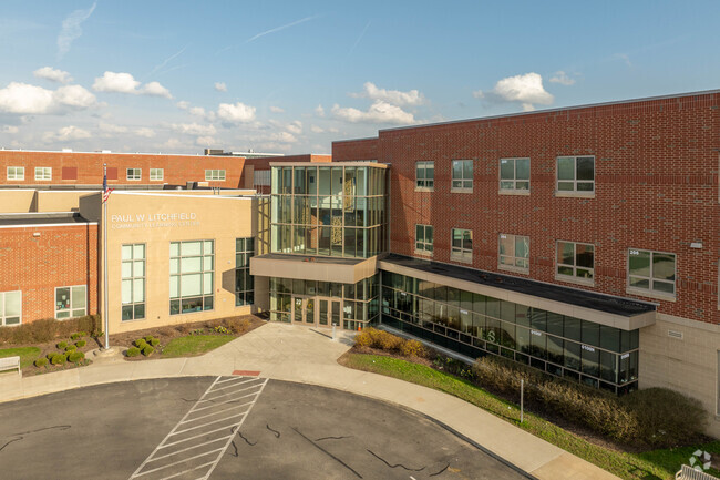 Students from surrounding neighborhoods attend Litchfield CLC in Akron, Ohio.