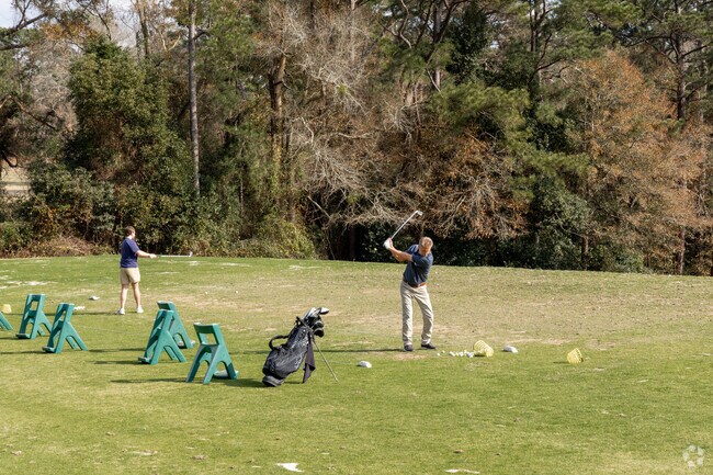 Residents of Daphne relax and enjoy a good game of golf at Lake Forest Golf Club.