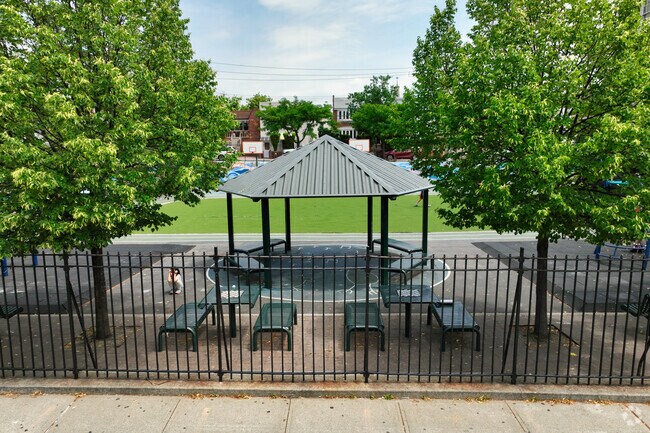 P.S. 176 Ovington School benches.